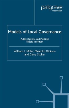 Models of Local Governance (eBook, PDF) - Miller, W.; Dickson, M.; Stoker, G.