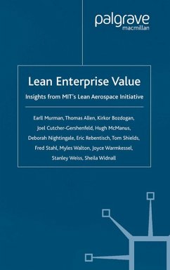 Lean Enterprise Value (eBook, PDF) - Murman, E.; Loparo, Kenneth A.; Loparo, Kenneth A.; Loparo, Kenneth A.; Loparo, Kenneth A.; Allen, T.; Bozdogan, K.; Cutcher-Gershenfeld, J.; McManus, H.; Nightingale, D.; Rebentisch, E.; Loparo, Kenneth A.; Loparo, Kenneth A.