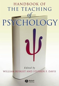 Handbook of the Teaching of Psychology (eBook, PDF)