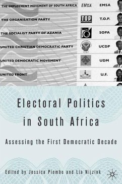 Cover Electoral Politics in South Africa (eBook, PDF)