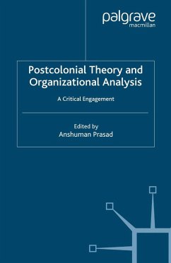 Postcolonial Theory and Organizational Analysis: A Critical Engagement (eBook, PDF) - Prasad, A.