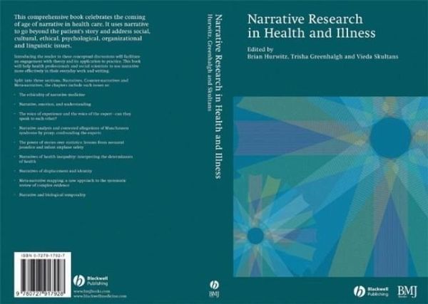 Narrative Research in Health and Illness (eBook, PDF) Narrative Research in Health and Illness (eBook, PDF)