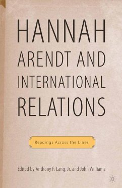 Hannah Arendt and International Relations (eBook, PDF) - Lang, A.