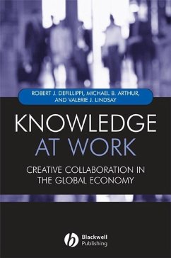 Knowledge at Work (eBook, PDF) - Defillippi, Robert; Arthur, Michael; Lindsay, Valerie