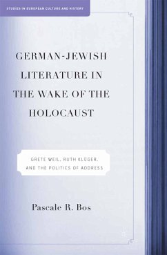 German-Jewish Literature in the Wake of the Holocaust (eBook, PDF) - Bos, P.