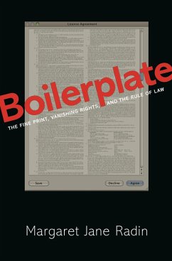 Boilerplate (eBook, ePUB) - Radin, Margaret Jane