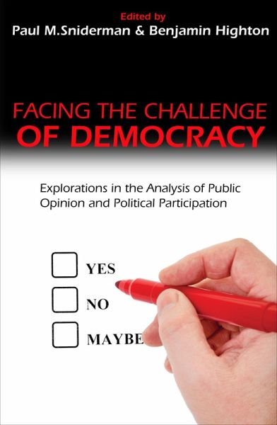 Facing the Challenge of Democracy (eBook, ePUB) Facing the Challenge of Democracy (eBook, ePUB)