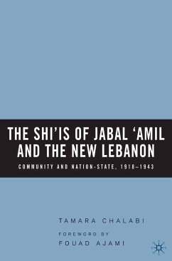 The Shi‘is of Jabal ‘Amil and the New Lebanon (eBook, PDF) - Chalabi, T.