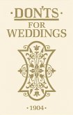 Don'ts for Weddings (eBook, ePUB)