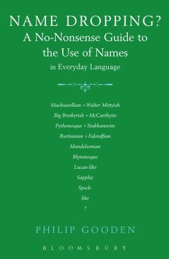 Cover Name Dropping (eBook, ePUB)