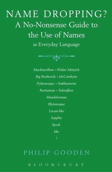 Name Dropping (eBook, ePUB) Name Dropping (eBook, ePUB)