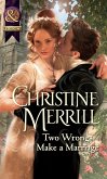 Two Wrongs Make A Marriage (Mills & Boon Historical) (eBook, ePUB)