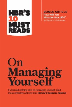 Cover HBR's 10 Must Reads on Managing Yourself (with bonus article 