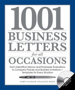 1001 Business Letters for All Occasions (eBook, ePUB) - Sandler, Corey