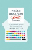 Write What You Don't Know (eBook, PDF)