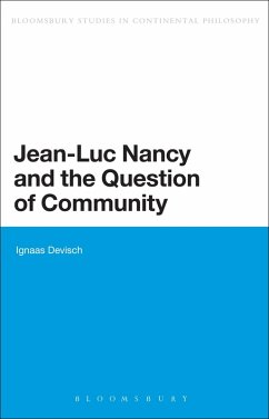 Jean-Luc Nancy and the Question of Community (eBook, ePUB) - Devisch, Ignaas