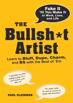 The Bullsh*t Artist (eBook, ePUB) - Kleinman, Paul