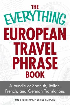 Cover The Everything European Travel Phrase Book (eBook, ePUB)