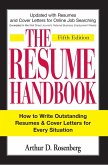 The Resume Handbook (eBook, ePUB)