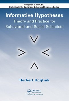 Informative Hypotheses (eBook, PDF) - Hoijtink, Herbert