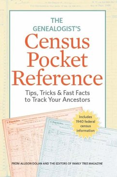 Cover The Genealogist's Census Pocket Reference (eBook, ePUB)