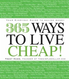 365 Ways to Live Cheap (eBook, ePUB) - Hamm, Trent