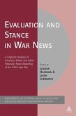 Evaluation and Stance in War News (eBook, ePUB)