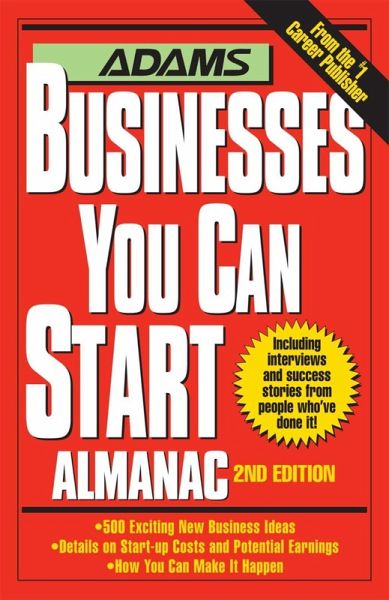 Adams Businesses You Can Start Almanac (eBook, ePUB)