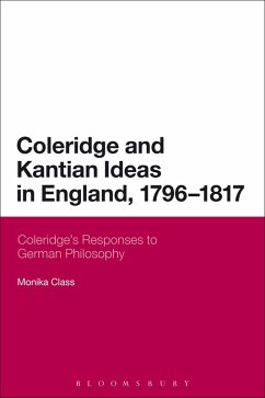 Cover Coleridge and Kantian Ideas in England, 1796-1817 (eBook, ePUB)