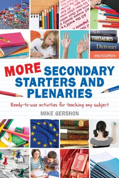 More Secondary Starters and Plenaries (eBook, ePUB) - Gershon, Mike