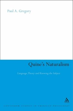 Quine's Naturalism (eBook, PDF) - Gregory, Paul A. Quine's Naturalism (eBook, PDF) - Gregory, Paul A.