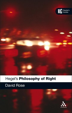 Hegel's 'Philosophy of Right' (eBook, ePUB) - Rose, David Edward