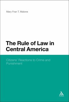Cover The Rule of Law in Central America (eBook, PDF)