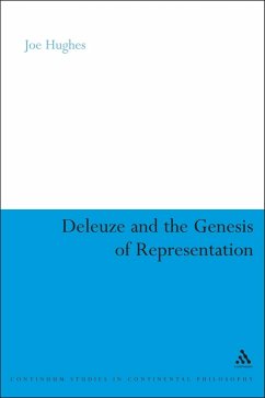 Deleuze and the Genesis of Representation (eBook, PDF) - Hughes, Joe