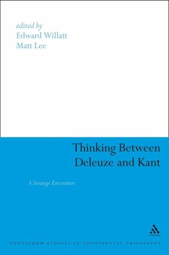 Cover Thinking Between Deleuze and Kant (eBook, PDF)