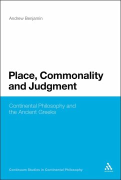Cover Place, Commonality and Judgment (eBook, PDF)