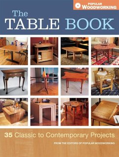 The Table Book (eBook, ePUB) - Popular Woodworking