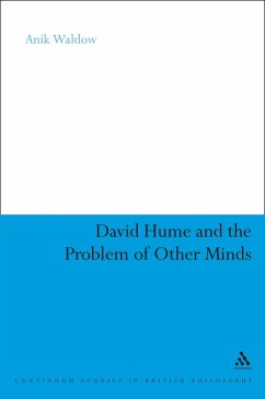 David Hume and the Problem of Other Minds (eBook, ePUB) - Waldow, Anik