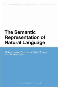 The Semantic Representation of Natural Language (eBook, ePUB) - Levison, Michael; Lessard, Greg; Thomas, Craig; Donald, Matthew