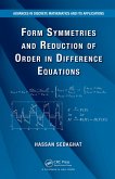 Form Symmetries and Reduction of Order in Difference Equations (eBook, PDF)