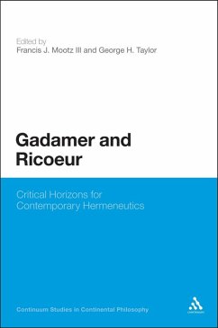 Gadamer and Ricoeur (eBook, ePUB)