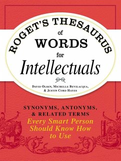 Cover Roget's Thesaurus of Words for Intellectuals (eBook, ePUB)