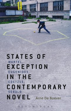 Cover States of Exception in the Contemporary Novel (eBook, PDF)