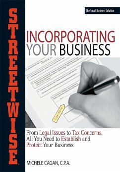 Cover Streetwise Incorporating Your Business (eBook, ePUB)