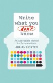 Write What You Don't Know (eBook, ePUB)