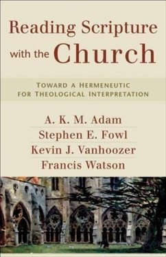 Reading Scripture with the Church (eBook, ePUB) - Adam, A. K. M.