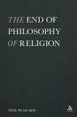 The End of Philosophy of Religion (eBook, PDF)