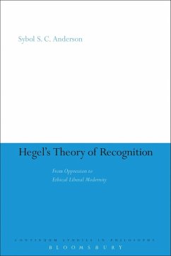 Hegel's Theory of Recognition (eBook, ePUB) - Anderson, Sybol S. C.