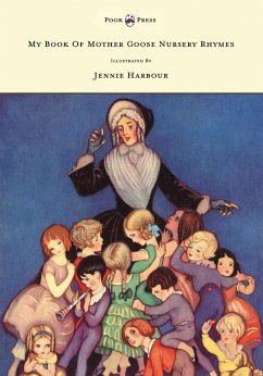 Cover My Book of Mother Goose Nursery Rhymes - Illustrated by Jennie Harbour (eBook, ePUB)