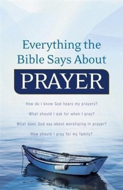 Cover Everything the Bible Says About Prayer (eBook, ePUB)